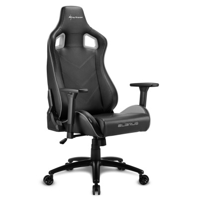 Sharkoon ELBRUS 2 Gaming Chair - Black / Grey - 3