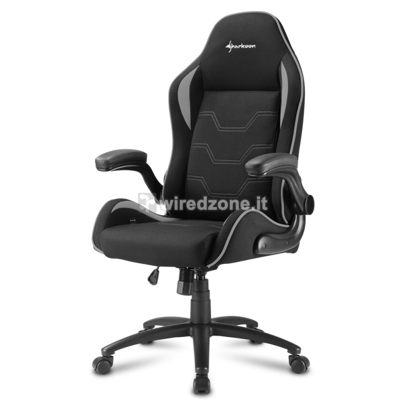 Sharkoon ELBRUS 1 Gaming Chair - Black / Grey - 1