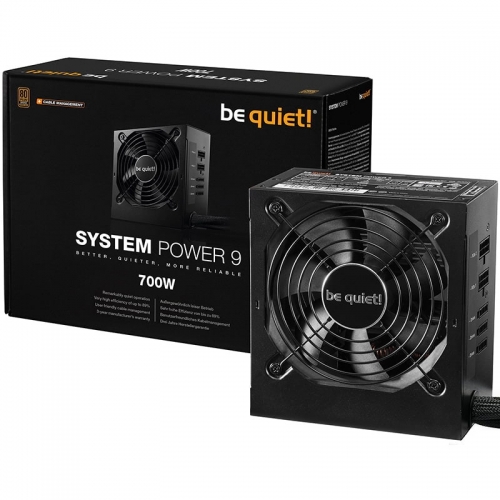 be quiet! System Power 9 CM, Power Supply, 80 PLUS Bronze - 700 Watt - 1