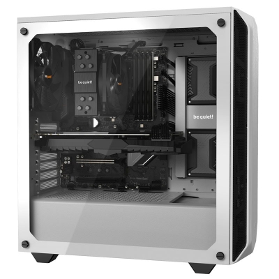 be quiet! Pure Base 500 Mid-Tower - White Window - 8