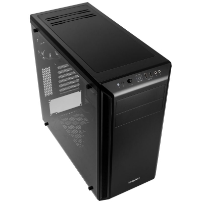 be quiet! Pure Base 600 Mid-Tower, Side Glass - Black - 3
