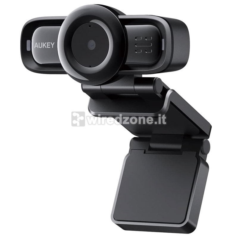 Aukey LM3 1080p Webcam, Autofocus - Black - 1