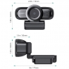 Aukey LM3 1080p Webcam, Autofocus - Black - 5