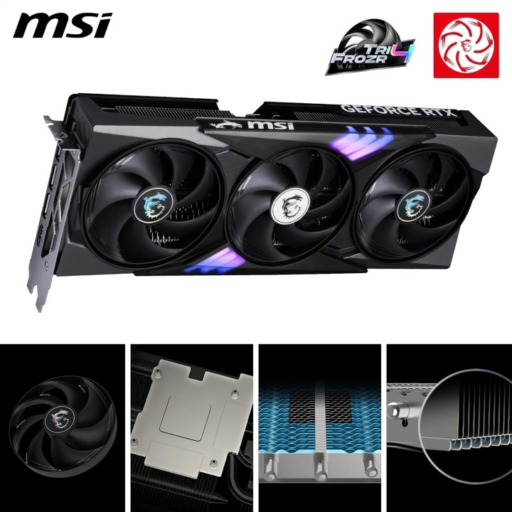 MSI GeForce RTX 5060 Ti, Gaming Trio OC, 8GB GDDR7