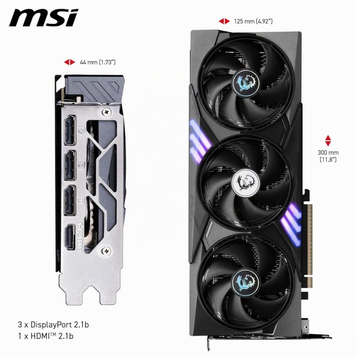 MSI GeForce RTX 5060 Ti, Gaming Trio OC, 8GB GDDR7