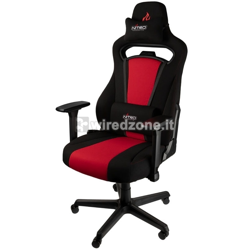 Nitro Concepts E250 Gaming Chair - Inferno Red - 1