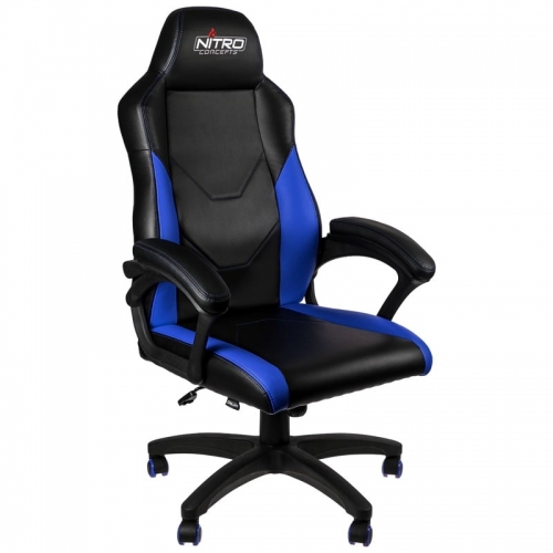 Nitro Concepts C100 Gaming Chair - Black/Blue - 1