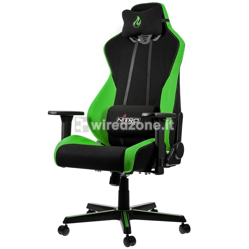 Nitro Concepts S300 Gaming Chair - Atomic Green - 1