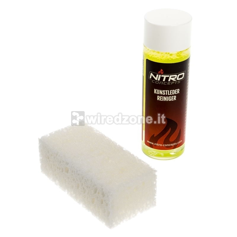 Nitro Concepts PU Leather - Cleaning Agent Including Sponge - 100ml - 1