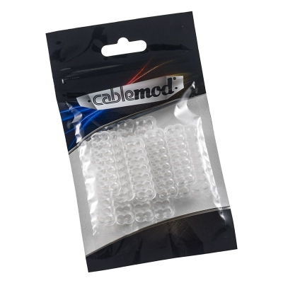 CableMod PRO Bridged Cable Comb Kit - Transparent - 3