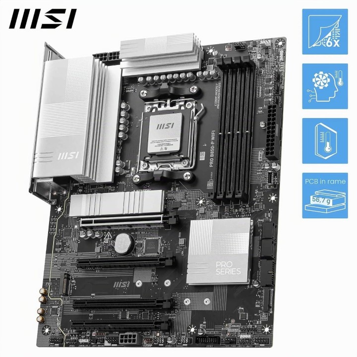 MSI PRO B850-P WiFi, AM5
