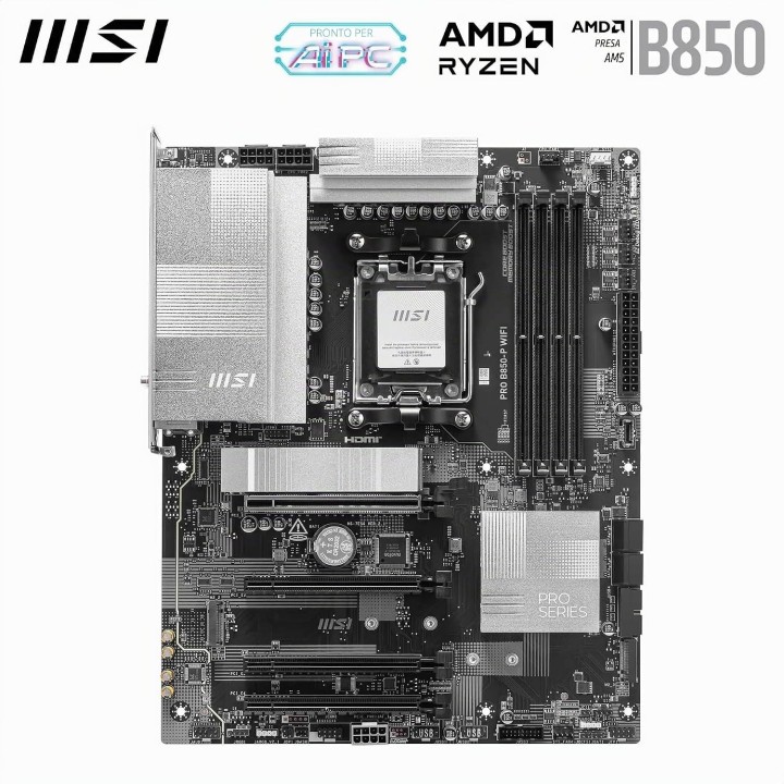MSI PRO B850-P WiFi, AM5