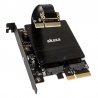 Akasa Dual M.2 PCI-E RGB LED Adapter Card - 1
