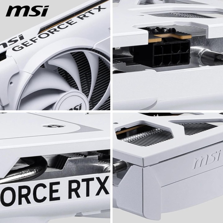 MSI GeForce RTX 5060, Ventus 2X OC White, 8GB GDDR7