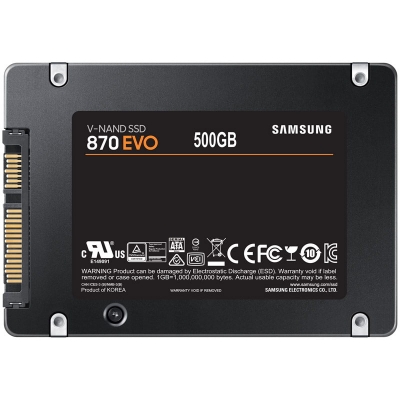 Samsung 870 EVO SSD, SATA 6G, 2.5 inch - 500 GB - 4