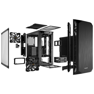be quiet! Pure Base 500 Mid-Tower - Black Window - 5