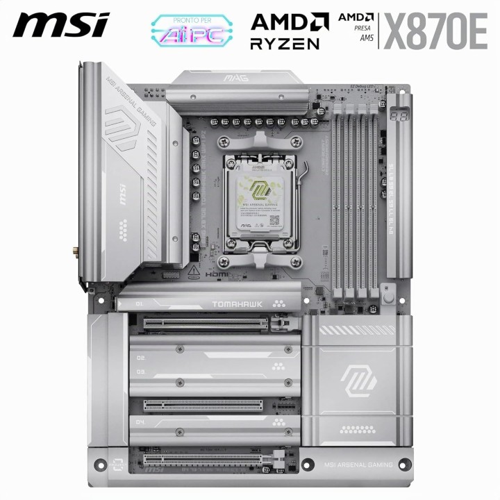 MSI MAG X870E Tomahawk Max WiFi PZ, AM5