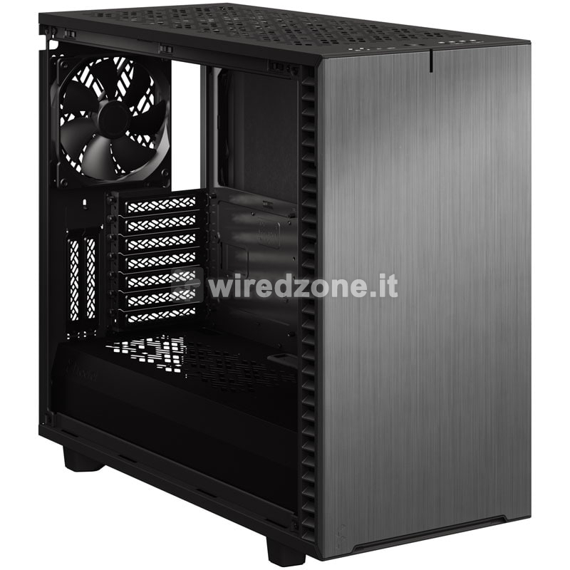 Fractal Design Define 7 Grey TG Mid-Tower - Tempered Glass, Insulated, Grey - 1