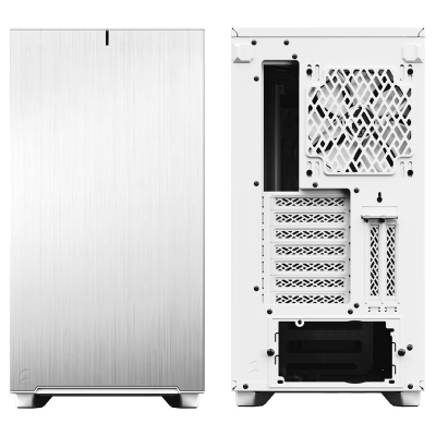 Fractal Design Define 7 White TG Mid-Tower - Tempered Glass, Insulated, White - 4