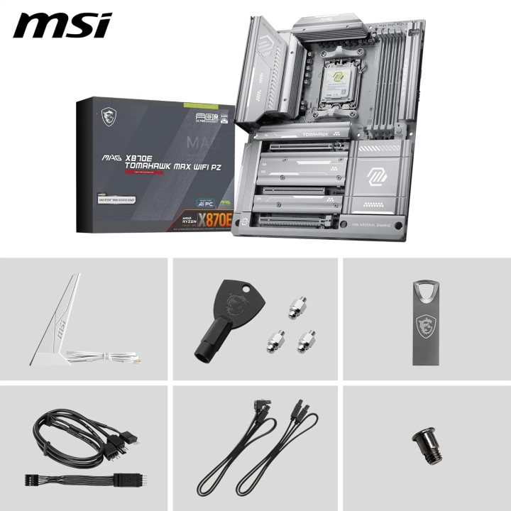 MSI MAG X870E Tomahawk Max WiFi PZ, AM5