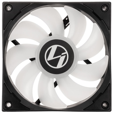 Lian Li ST120 RGB PWM Fan, 3x Pack + Controller, Black - 120mm - 3
