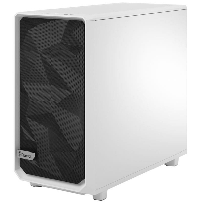 Fractal Design Meshify 2 White TG Clear Tint Mid-Tower, Side Glass - White - 3