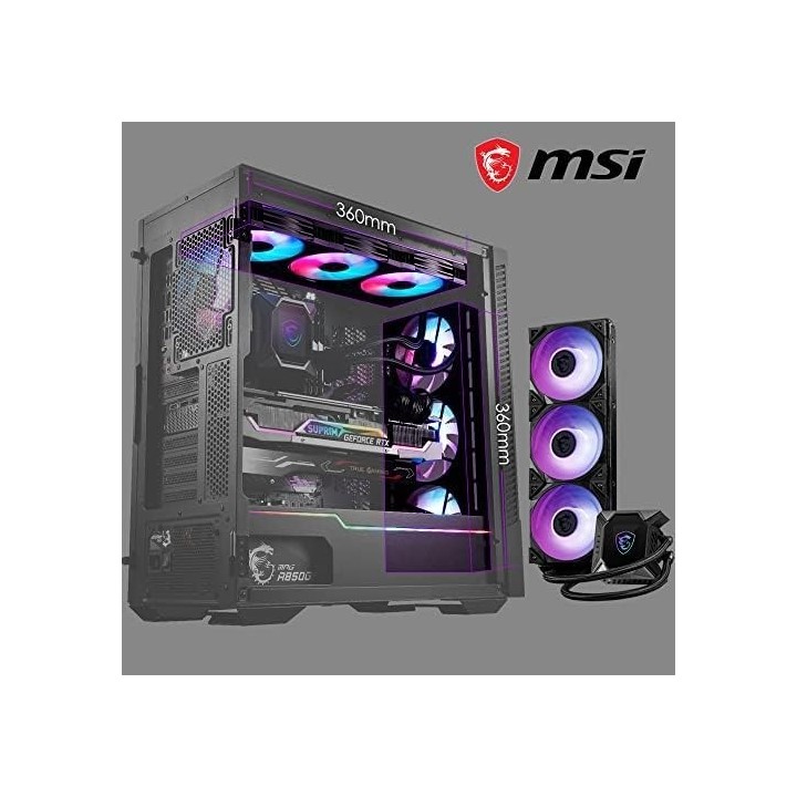 MSI MPG Velox 100R, Mid-Tower, Black