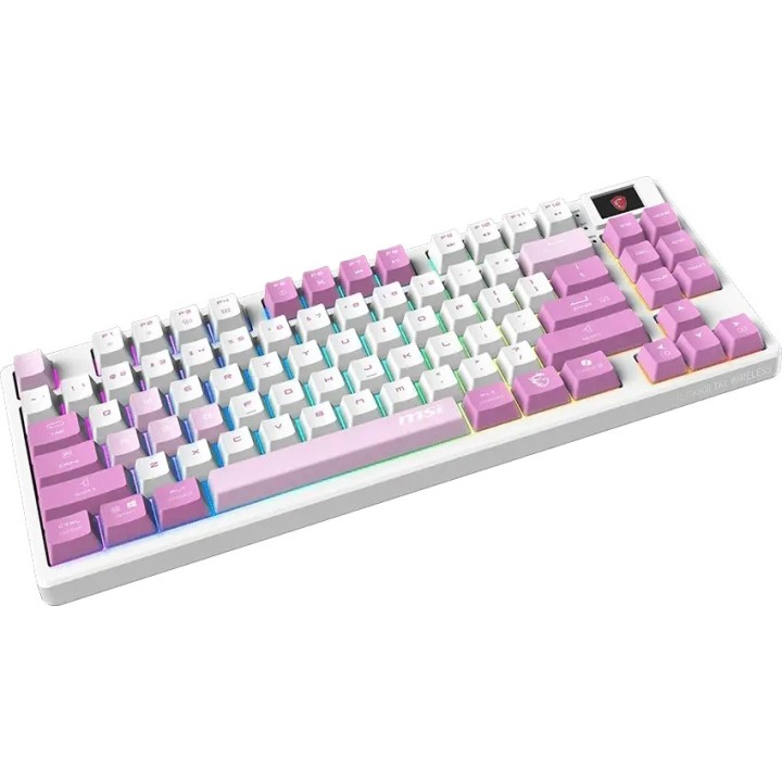 MSI Forge GK600 TKL Wireless Violet, QWERTY