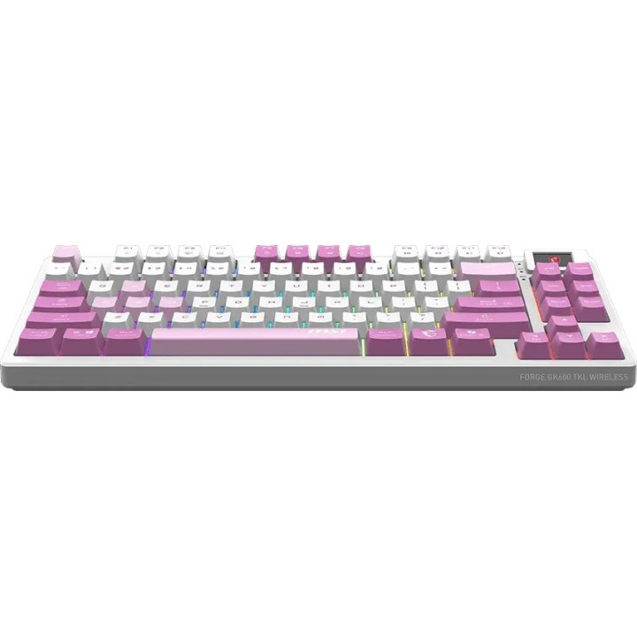 MSI Forge GK600 TKL Wireless Violet, QWERTY