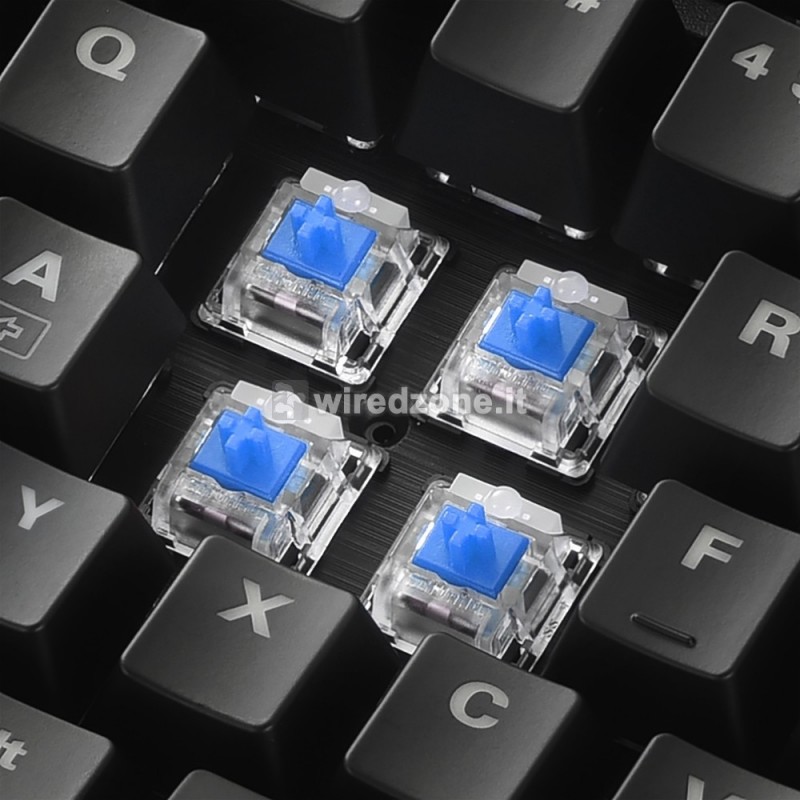 Sharkoon Skiller SGK30, Mechanical Gaming Keyboard RGB, Blue Switcher - Layout IT - 3