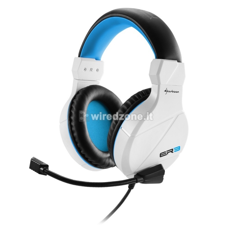 Sharkoon RUSH ER3 Gaming Stereo Headset - White - 1