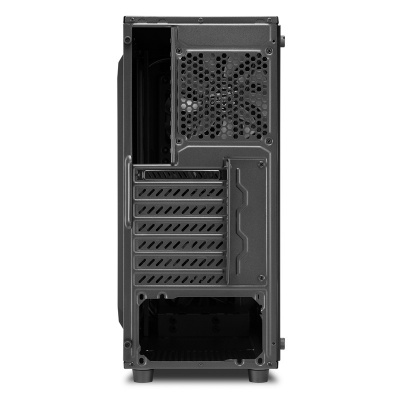 Sharkoon TG4 Red Mid-Tower, Side Glass - Black - 7