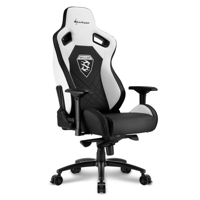 Sharkoon SKILLER SGS4 Gaming Chair - Black / White - 3