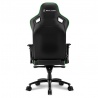Sharkoon SKILLER SGS4 Gaming Chair - Black / Green - 6