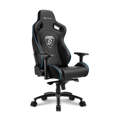 Sharkoon SKILLER SGS4 Gaming Chair - Black / Blue - 3