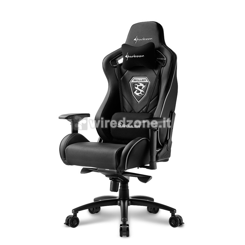 Sharkoon SKILLER SGS4 Gaming Chair - Black - 1