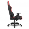 Sharkoon SKILLER SGS2 Gaming Chair - Black / Red - 4