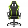 Sharkoon SKILLER SGS2 Gaming Chair - Black / Green - 2