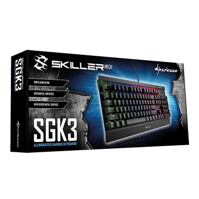 Sharkoon Skiller Mech SGK3, RGB Gaming Keyboard, Kailh Red - Layout IT - 4