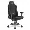 Sharkoon SKILLER SGS40 Fabric Gaming Chair - Black - 3