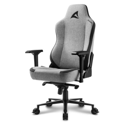 Sharkoon SKILLER SGS40 Fabric Gaming Chair - Black / Grey - 1