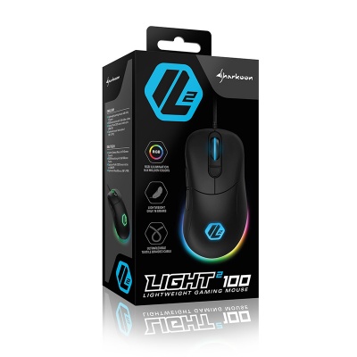 Sharkoon Light² 100 RGB Gaming Mouse - Black - 7