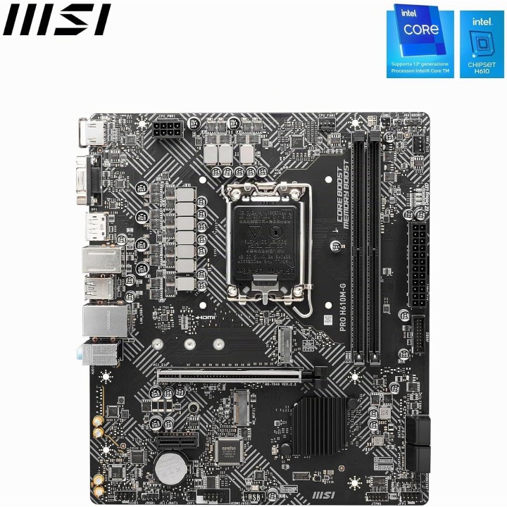 MSI Pro H610M-G DDR5, LGA 1700