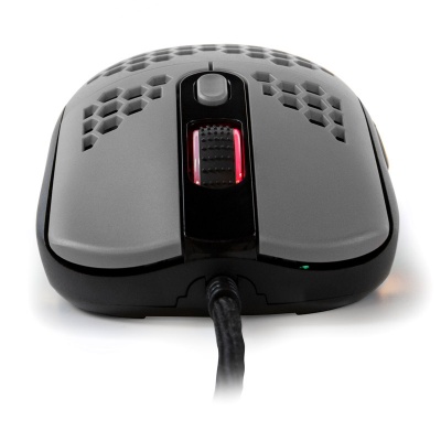 Arozzi Favo Ultra Light Gaming Mouse - Black / Grey - 5