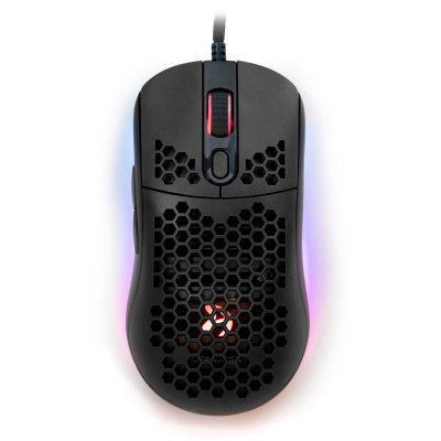 Arozzi Favo Ultra Light Gaming Mouse - Black - 1