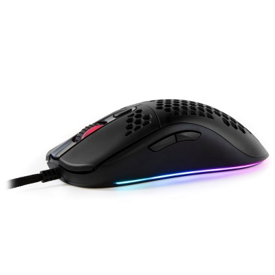 Arozzi Favo Ultra Light Gaming Mouse - Black - 2