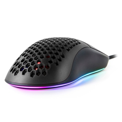 Arozzi Favo Ultra Light Gaming Mouse - Black - 4