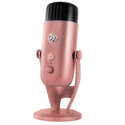 Arozzi Colonna Table Microphone, USB - Pink Gold - 1