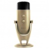 Arozzi Colonna Table Microphone, USB - Gold - 4