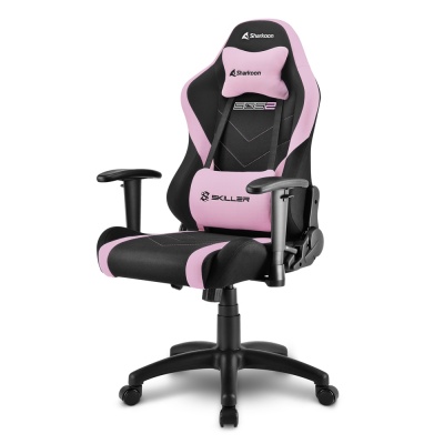 Sharkoon SKILLER SGS2 Jr. Gaming Chair, Black / Pink - 1